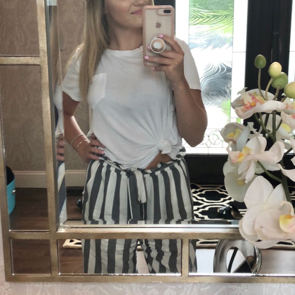 Basic white T-shirt from Hollister